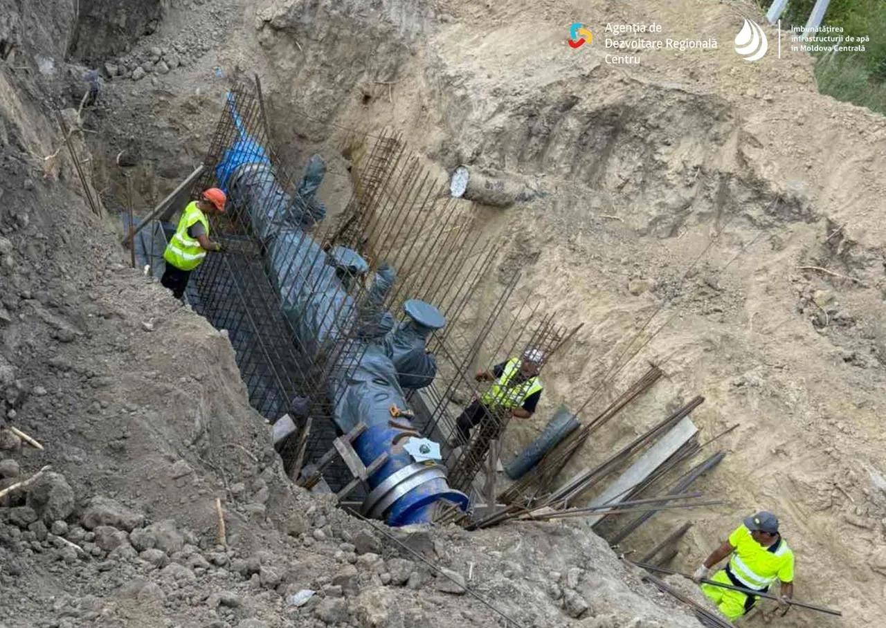 Водопровод Кишинев – Страшены – Калараш: на одном из участков начались испытания