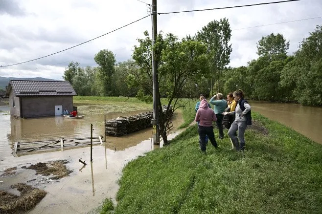 Inundațiile au afectat aproximativ 70 de localități din România