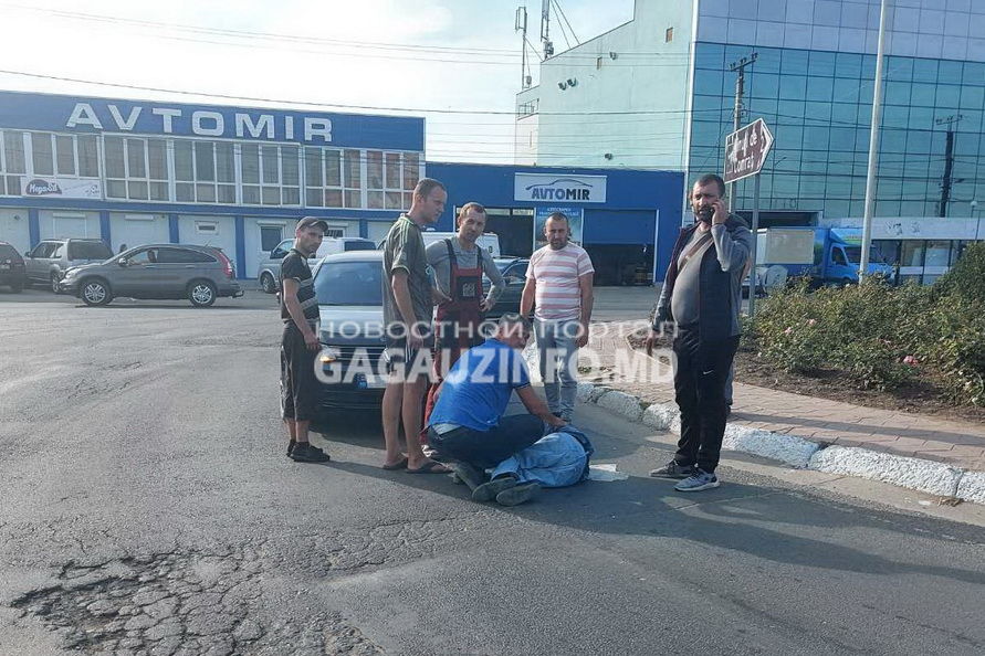 В Комрате возле автостанции сбили пешехода