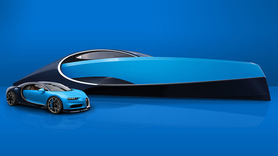 У Bugatti появилась собственная спортивная яхта