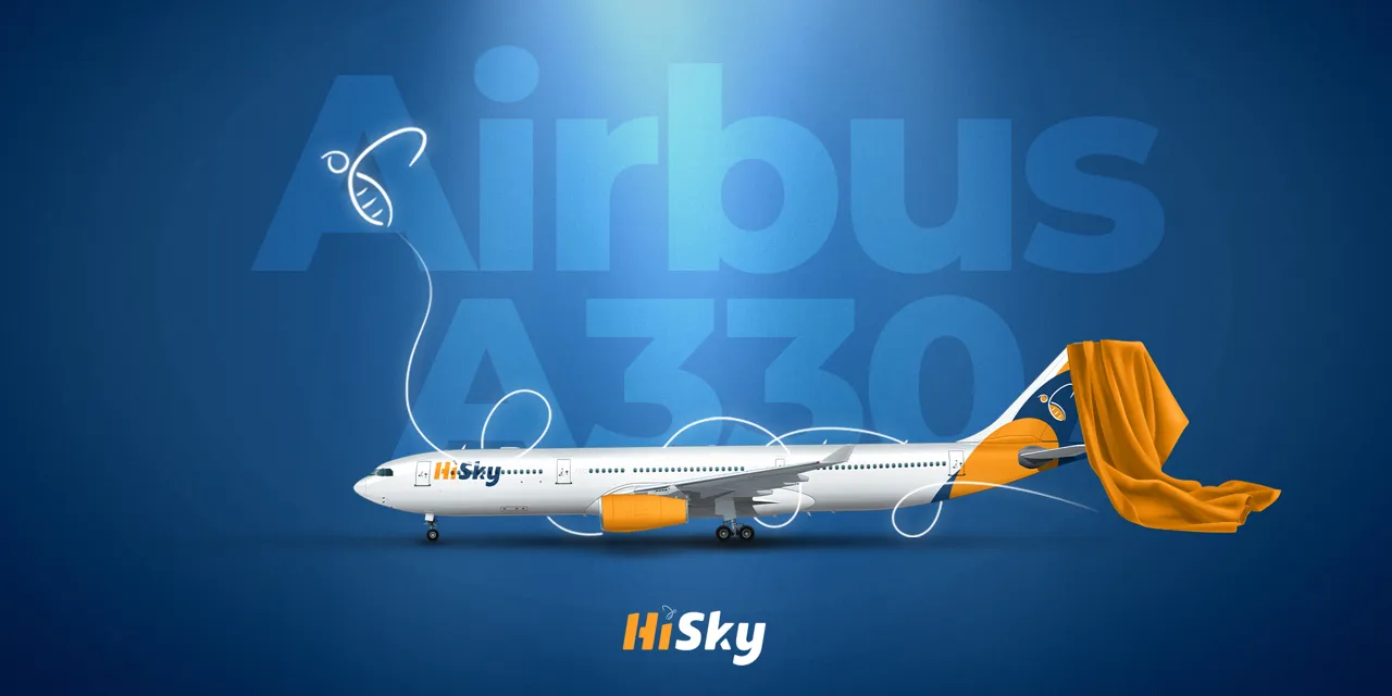 HiSky создает историю авиации - вводит в эксплуатацию Airbus A330 с дальностью полета более 14 часов