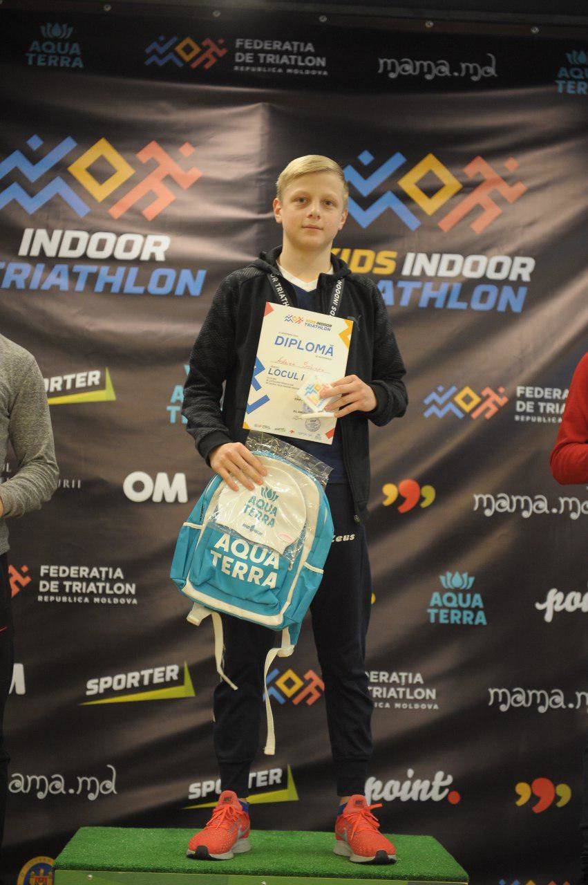 Стали известны победители Kids Indoor Triathlon