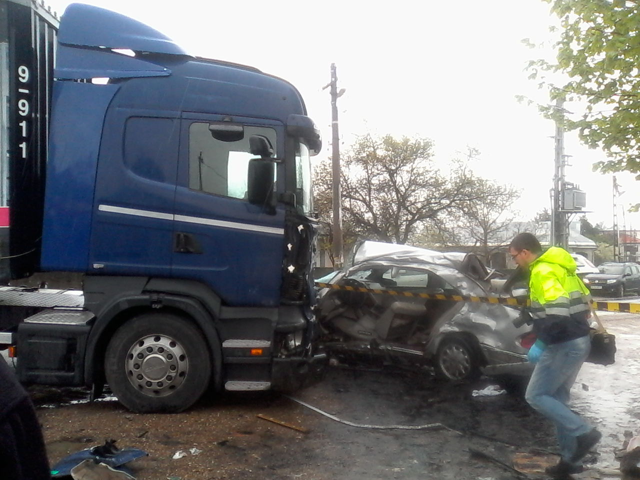 Гражданин Молдовы погиб в аварии в Румынии