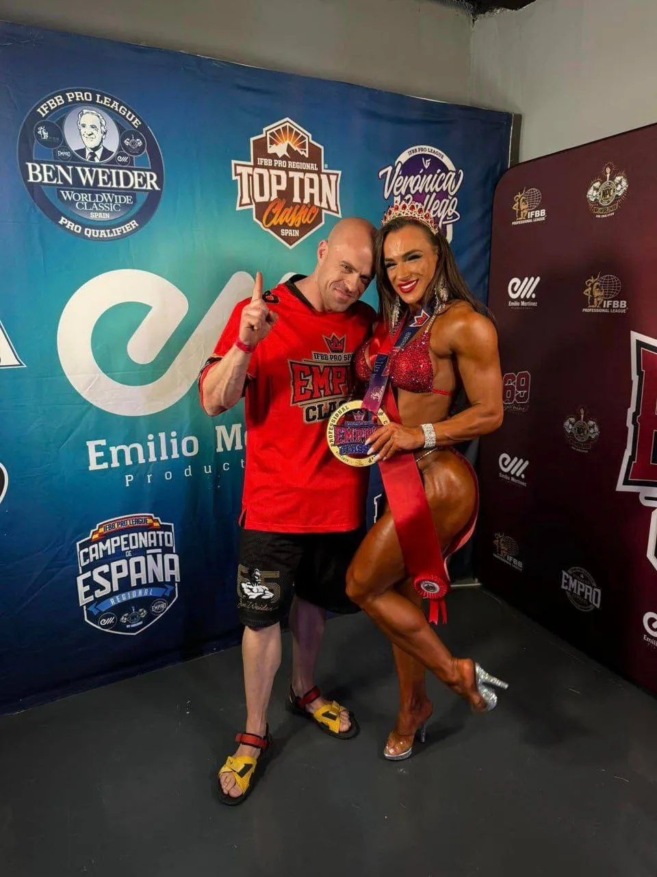 Культуристка из Молдовы стала двукратной чемпионкой соревнований Empro Classic