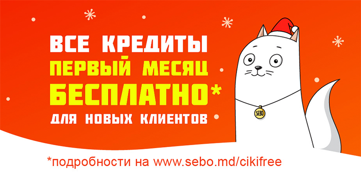 Sebo: Для новых клиентов все кредиты в первый месяц бесплатно