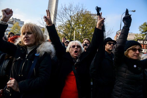 В Польше снова бастуют против запрета абортов