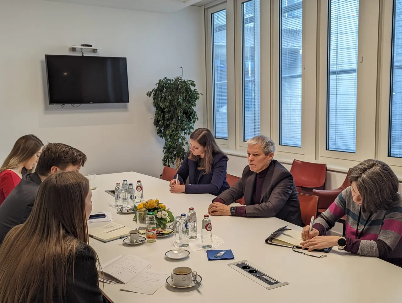 Дмитрий Алайба находится с рабочим визитом в Брюсселе