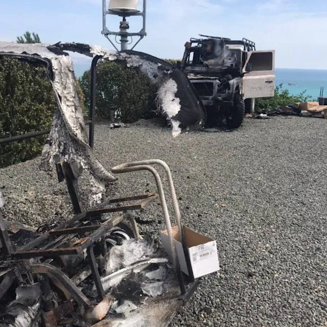 В Крыму сожгли автомобиль и гольф-кар Дмитрия Киселёва