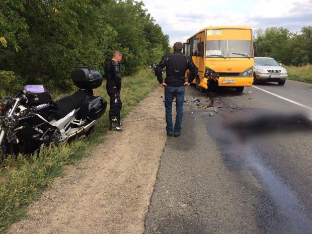 В аварии на трассе Тирасполь-Каменка пострадал байкер