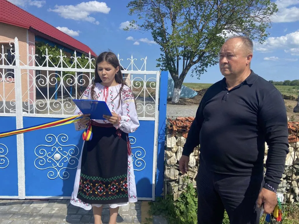 Самый большой флаг Республики Молдова в Украине поднят в Одесской области