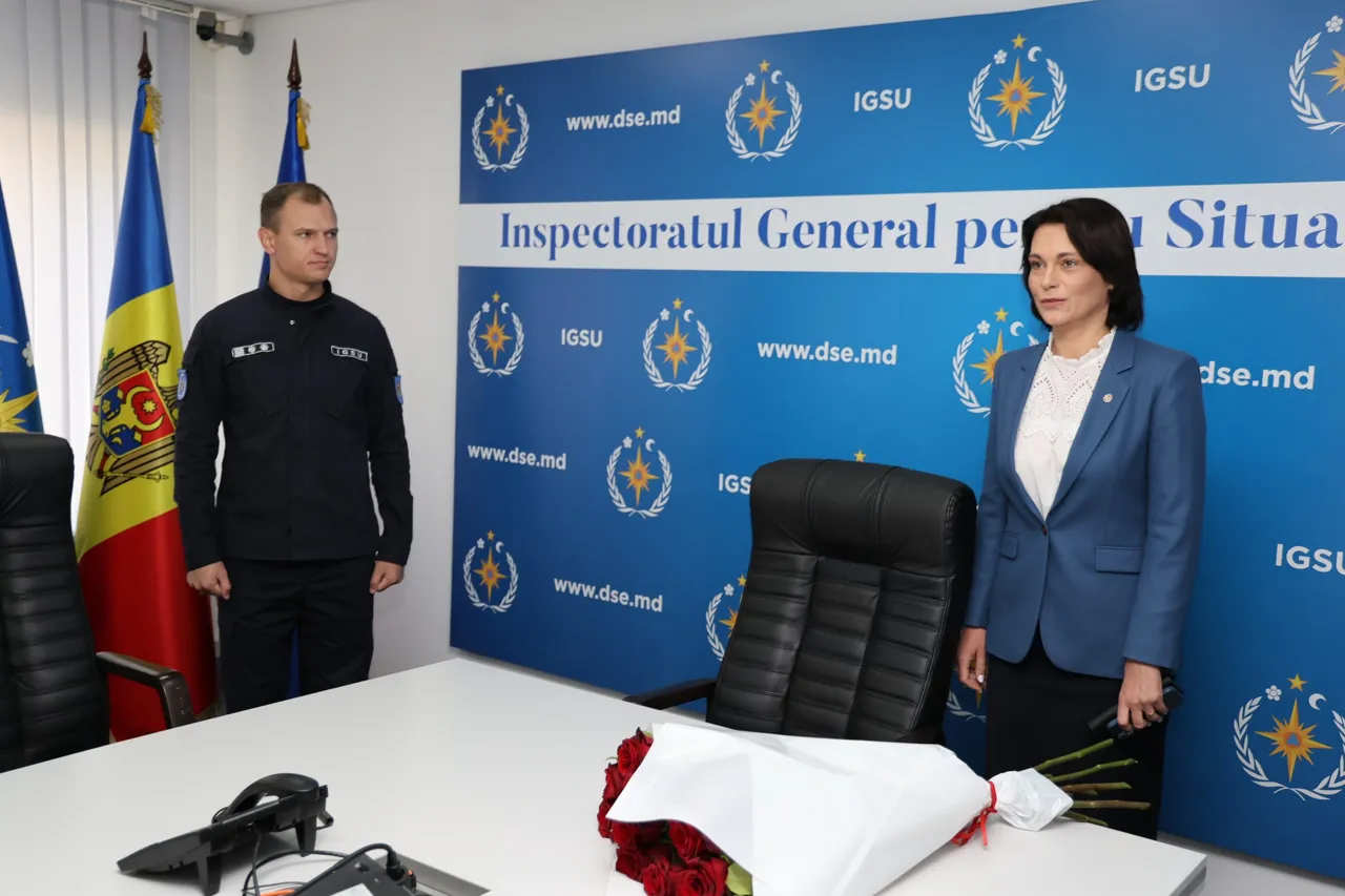 Ministra de Interne l-a prezentat colectivului pe noul șef al IGSU