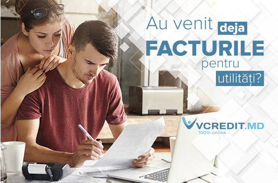 Evită datoriile la furnizorii de utilități cu un împrumut 100% online ®