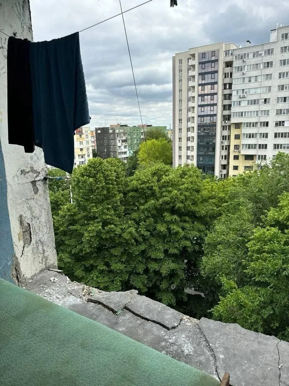 Administrația UTM, despre prăbușirea balconului unui cămin studențesc: Situația este sub control