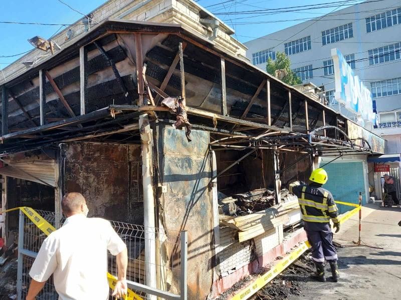 ГИЧС назвал причину пожара на Центральном рынке в столице