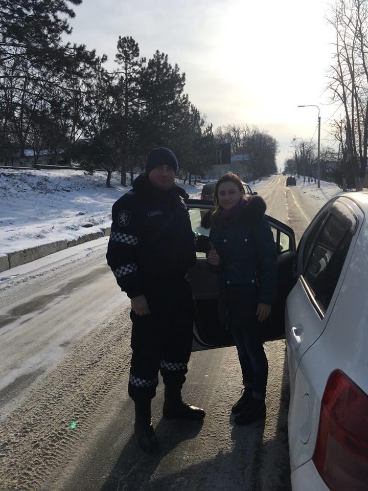 Şoferii au fost amendaţi surprinzător de către poliţişti de 1 Martie