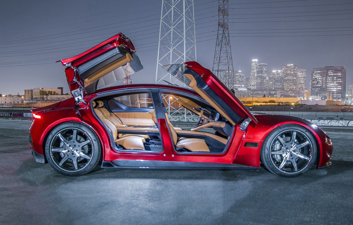 Concurent nou pentru Tesla: Fisker EMotion va apărea în 2019