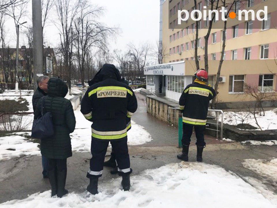 Alerta cu bombă la o policlinică din Capitală a fost falsă