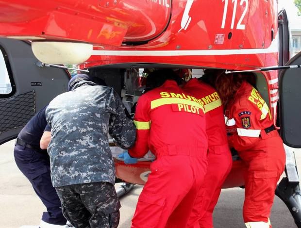 Подростка из Бричен, пострадавшего в ДТП, SMURD доставил в Кишинев