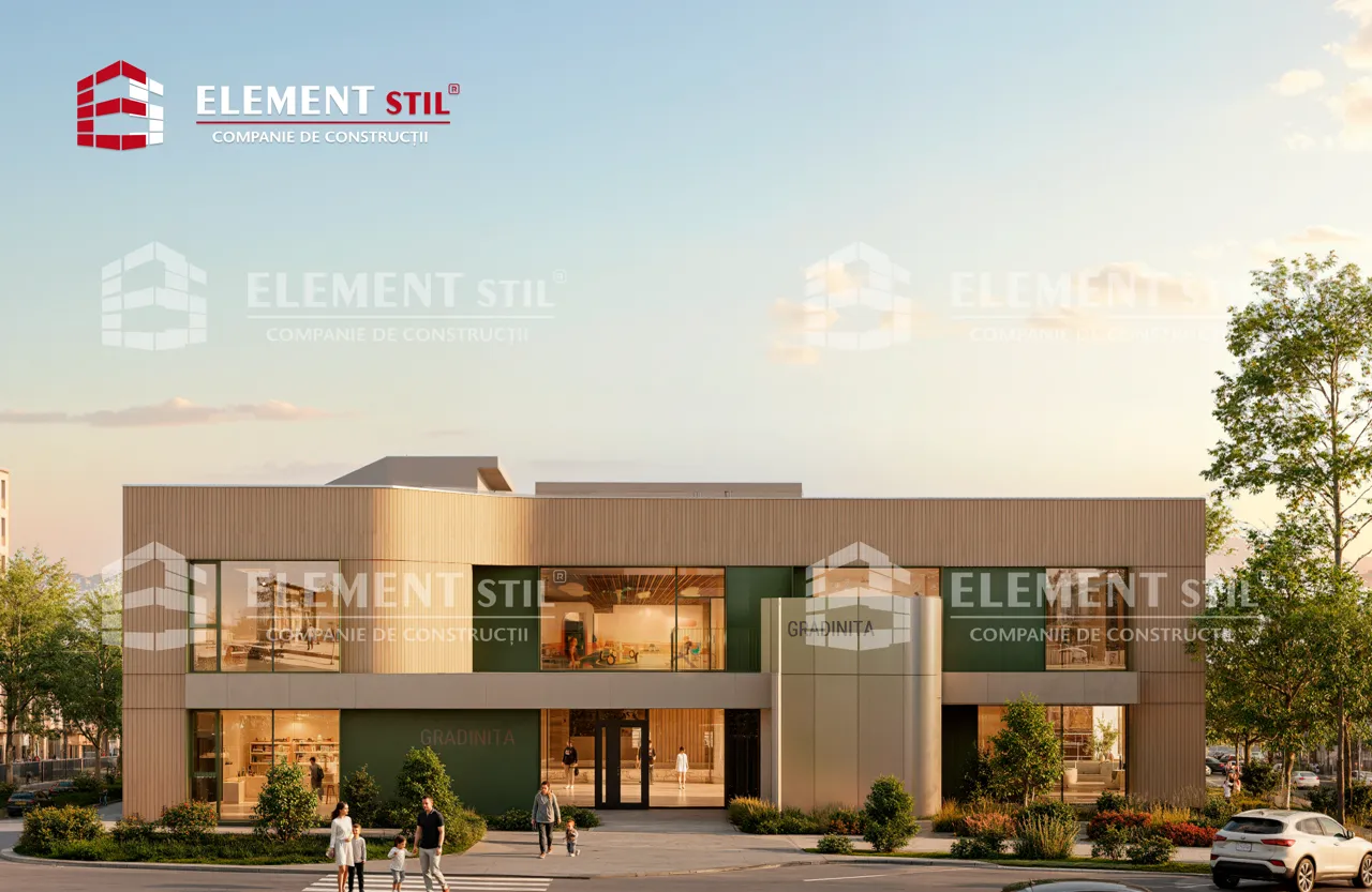 Element Stil начал строительство современного детского сада в Дурлештах