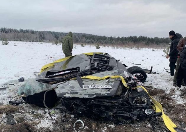 В России ради забавы с вертолета сбросили Gelandewagen
