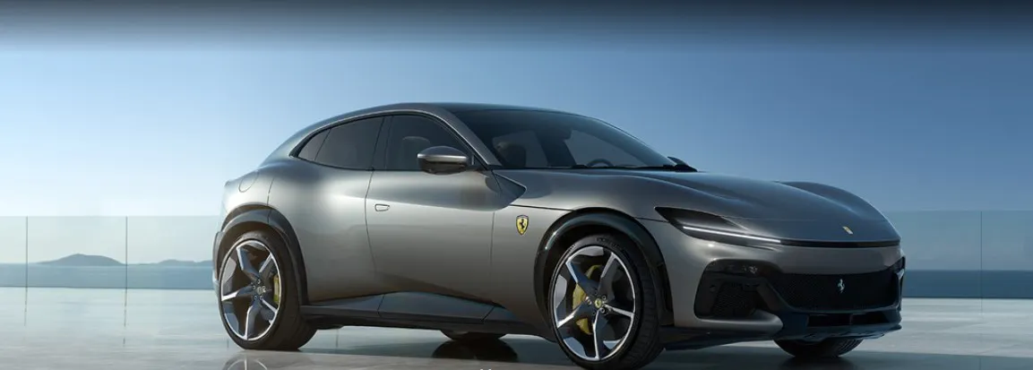 Ferrari представила свой первый внедорожник, он называется Purosangue