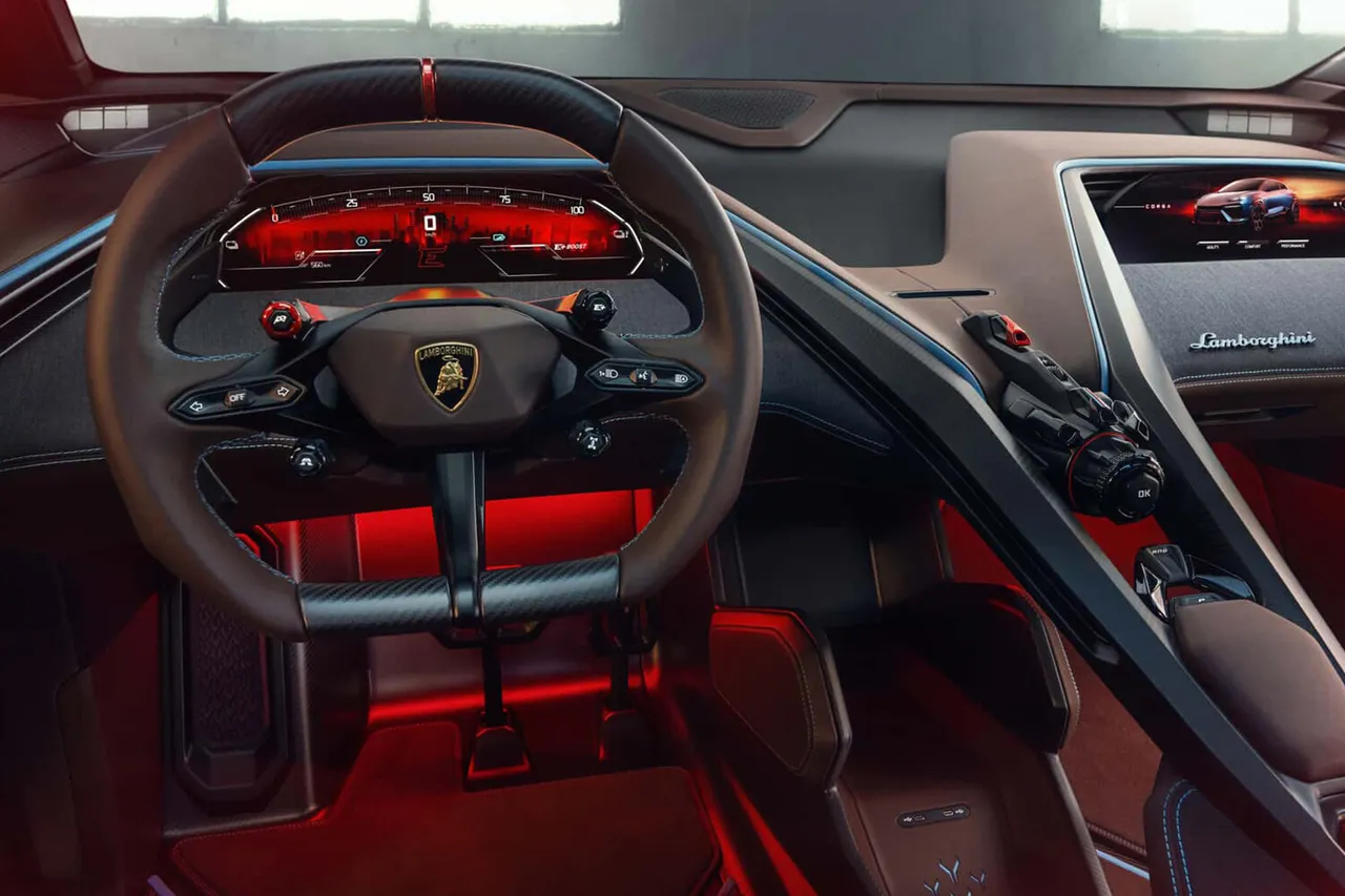 Lamborghini показала, каким будет ее первый электромобиль