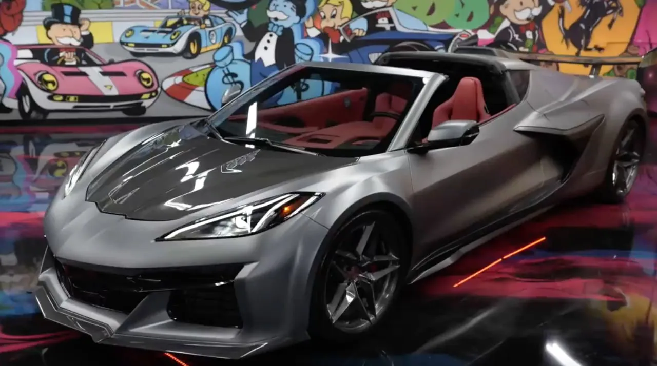 O vedetă NBA a mărit un Chevrolet Corvette cu jumătate de metru: Nu încăpea în mașină