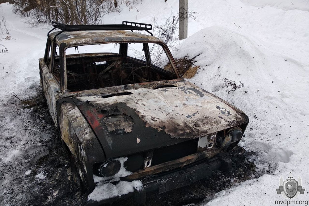 В Приднестровье поджигателя автомобиля нашли по следам на снегу