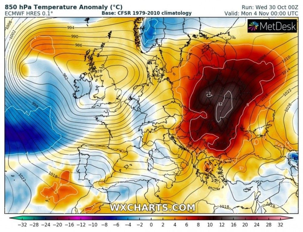 Молдову ожидает потепление, температура повысится до +25 °С