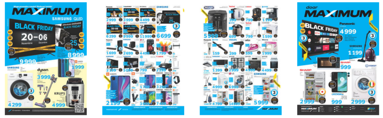 Maximum: Black Friday с 20 ноября по 6 декабря - скидки до 50%