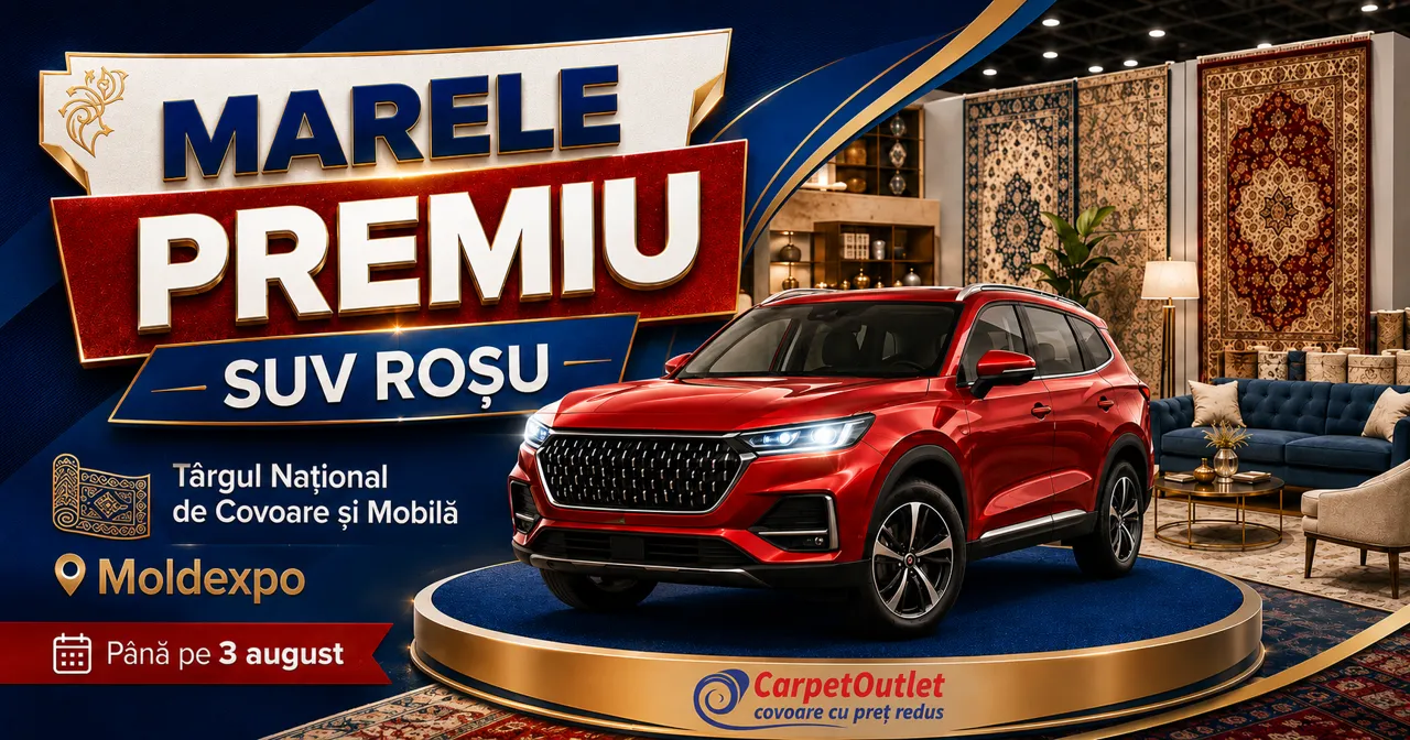 Carpet Outlet в Moldexpo: Национальная ярмарка ковров завершится 3 августа