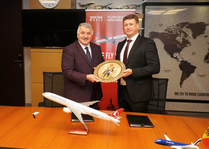 Air Moldova и Turkish Airlines договорились о совместных авиарейсах