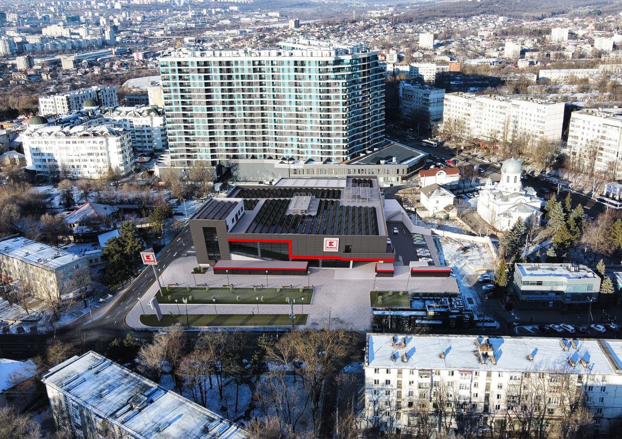 Kaufland показал, как будет выглядеть магазин, расположенный на улице Киев