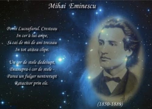 15 ianuarie, Ziua Culturii Naționale, marcată în ziua naşterii lui Eminescu