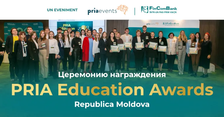 FinComBank: На церемонии Pria Education Awards отмечены достижения и успехи в сфере образования