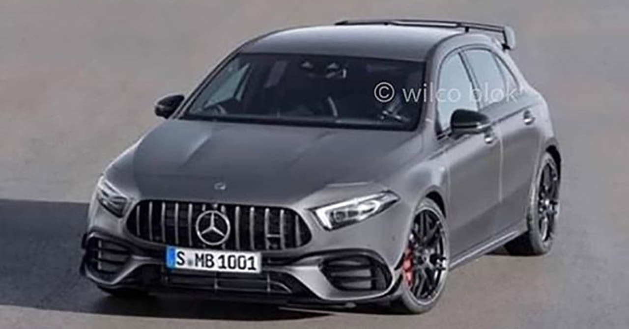 В Сети появились фото нового Mercedes-AMG A45