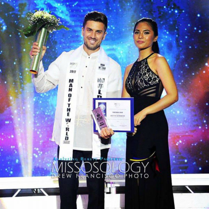 Молдаванин вошел в пятерку лучших в конкурсе „Man of the world 2017”