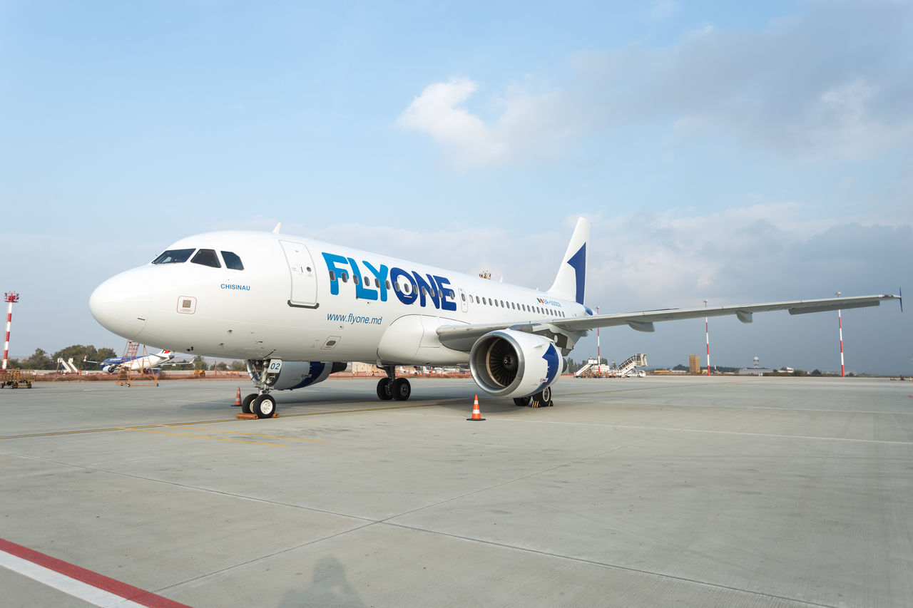Кишинев - имя авиалайнера Airbus A319, который пополнил флот Fly one ®