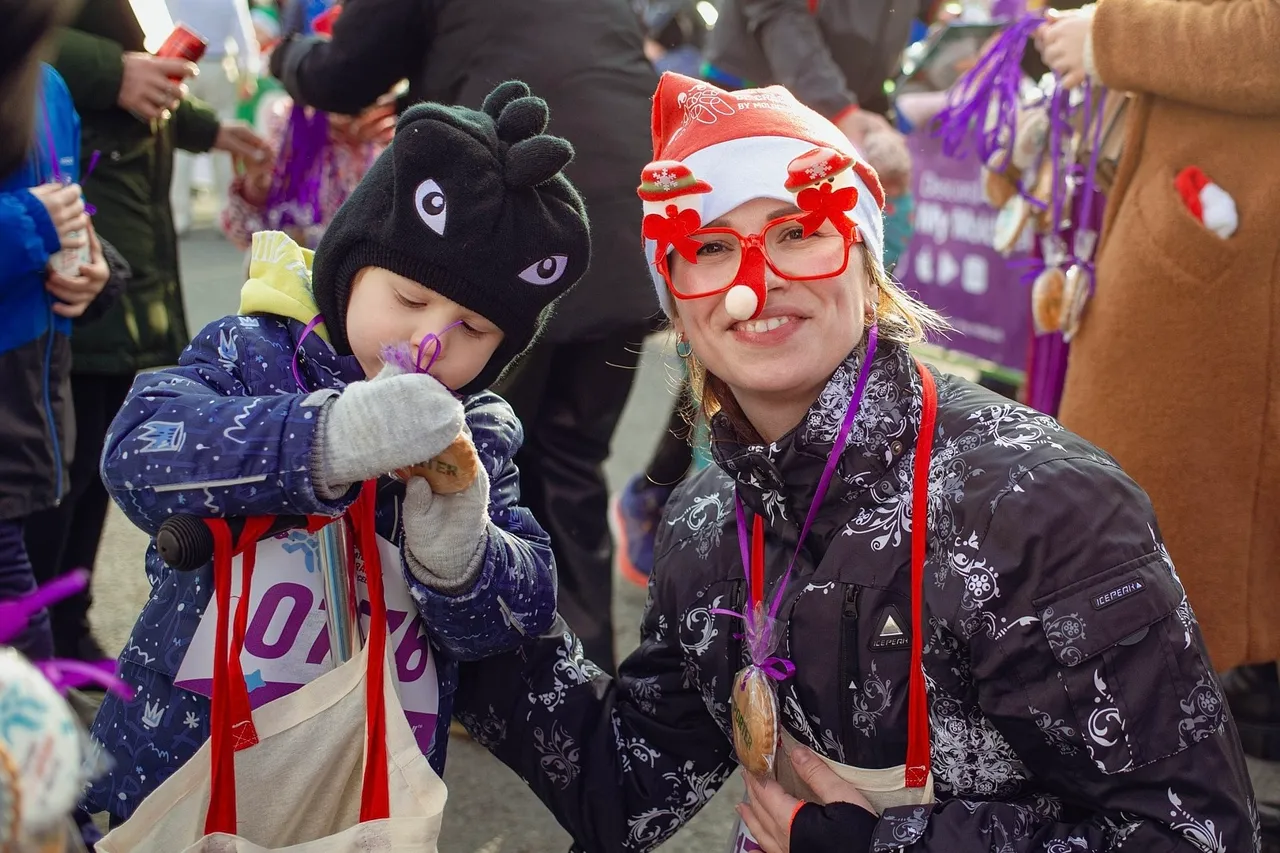 Maratonul de Crăciun: Cамый креативный забег года