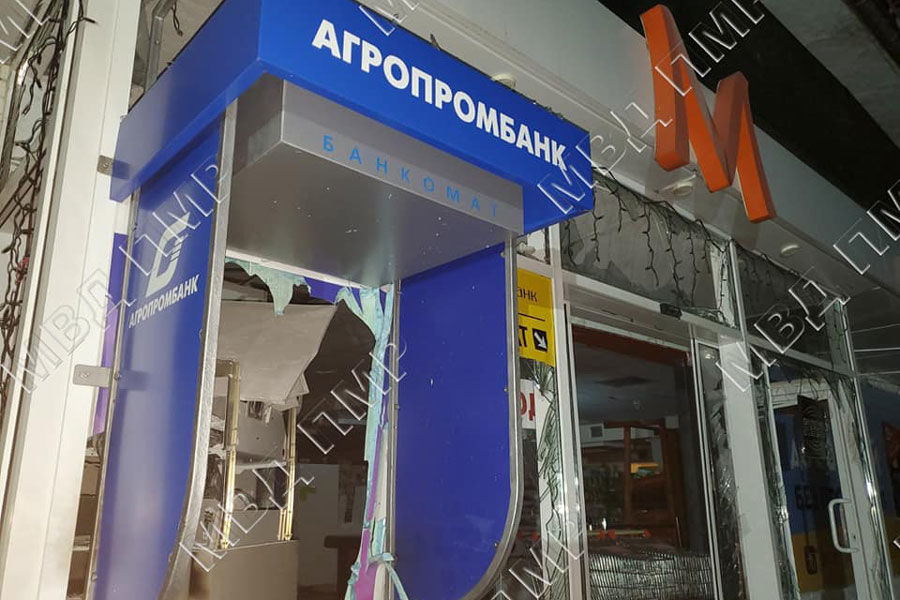 В Бендерах взорвали банкомат