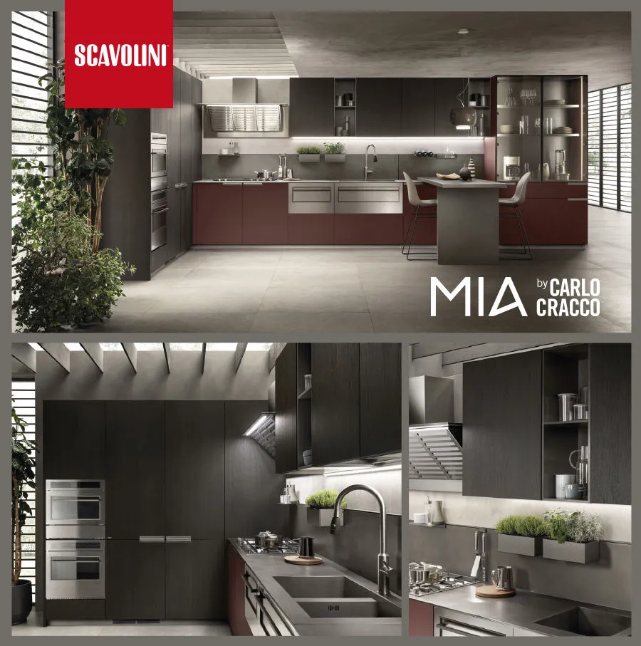 Scavolini: Легендарные итальянские кухни Dandy Plus и MIA