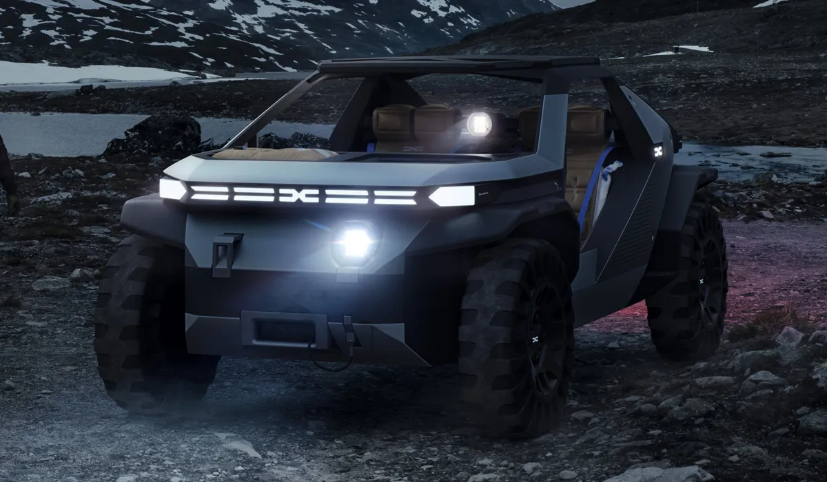 Dacia представила концептуальный внедорожник Manifesto с одной фарой