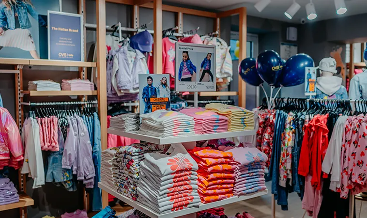 Aridon Group открыл новые современные локации для магазинов Colin's и OVS kids