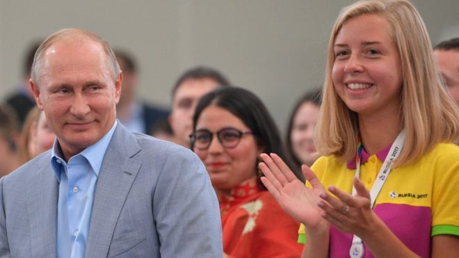 BBC: зачем Путин заговорил в Сочи по-английски