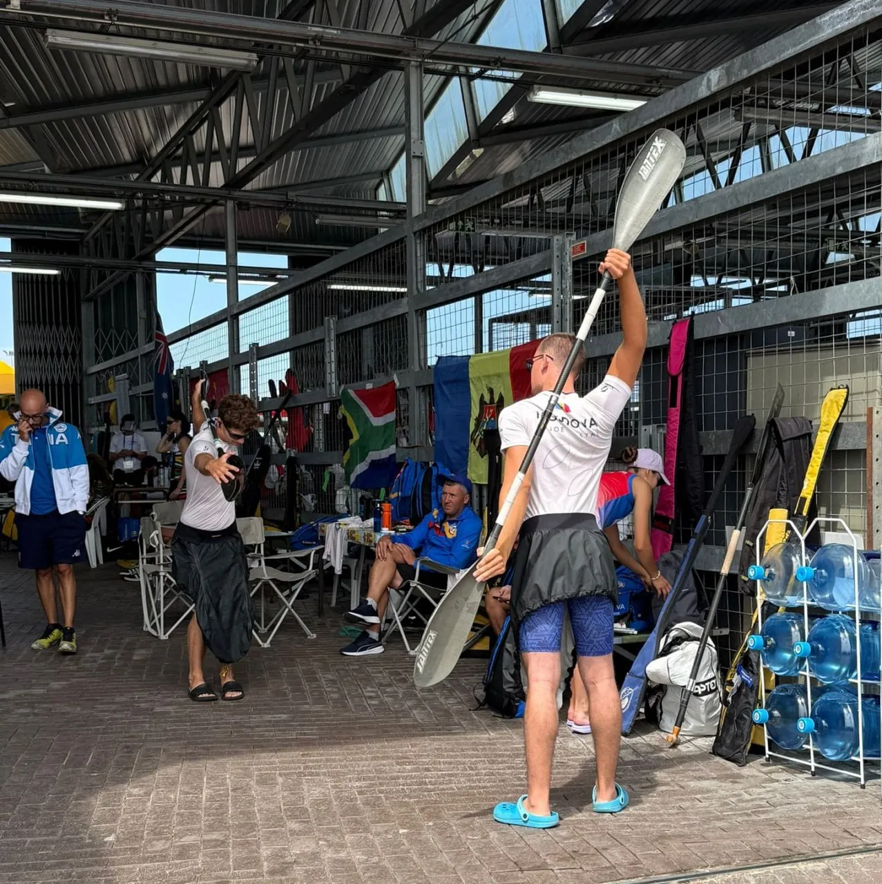 Opt canoiști moldoveni au plecat la Campionatul Mondial din Portugalia