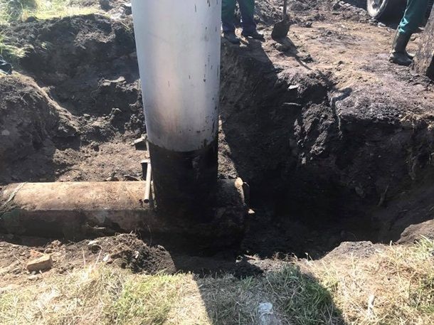 В Одессе прорвало нефтепровод