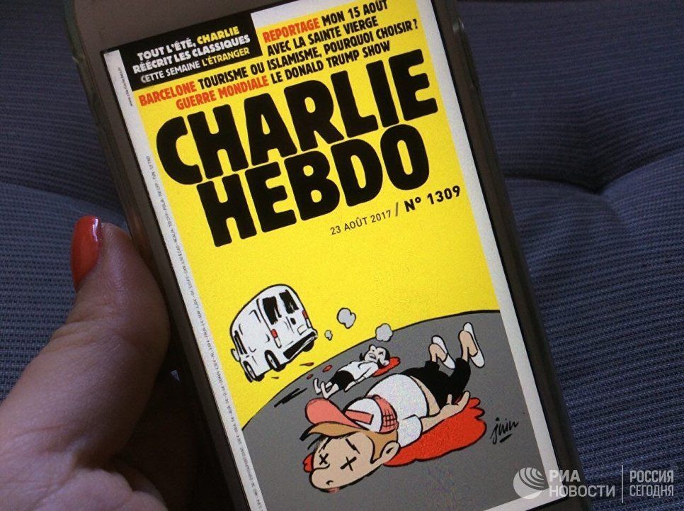 Новый выпуск Charlie Hebdo посвящен терактам в Испании