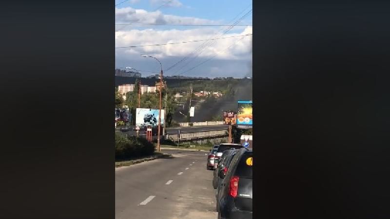 Пожар вспыхнул под Измаильским мостом