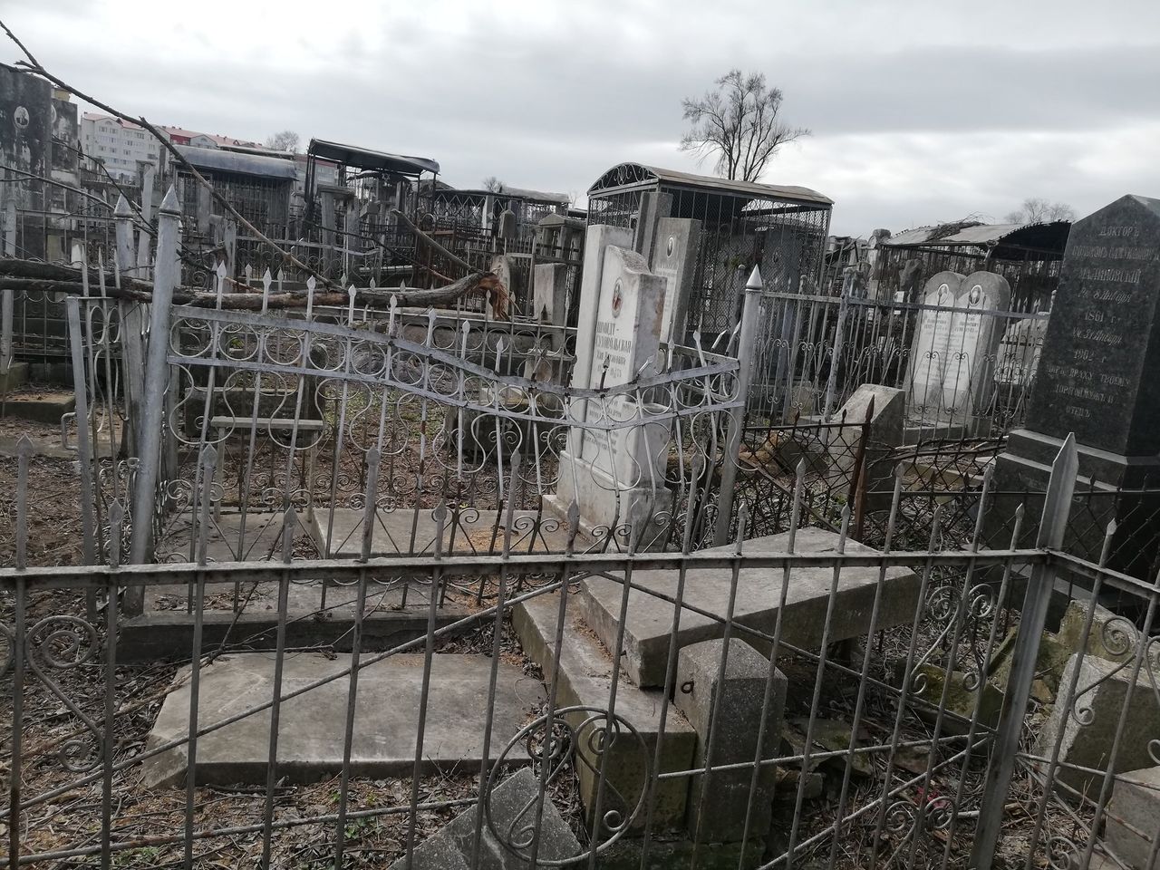 Еврейское кладбище в Кишиневе находится в ужасающем состоянии