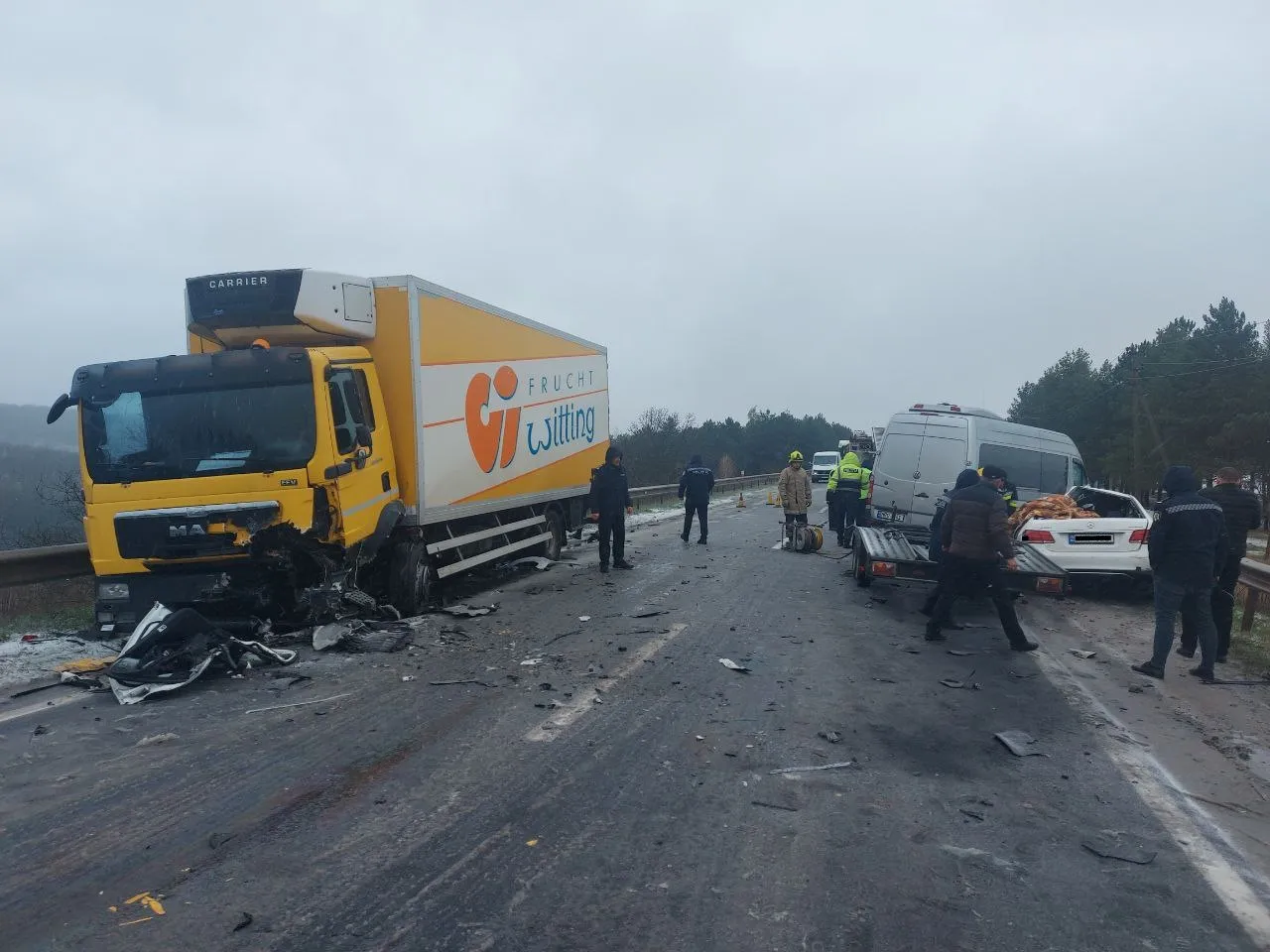 ДТП на трассе М-1 в Ниспоренском районе: один человек погиб